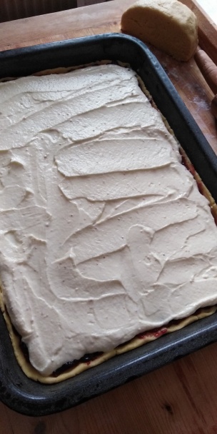 Linecký tvarohový koláč s marmeládou (fotorecept) - obrázok 7