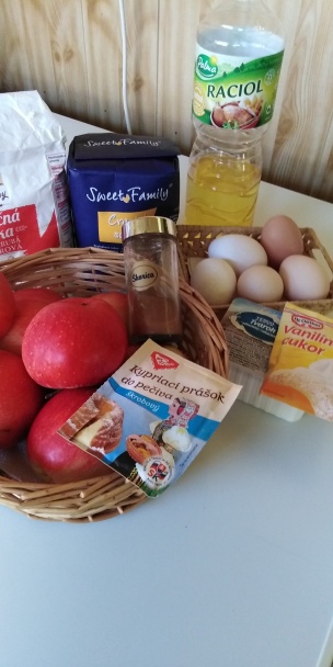 Hrnčekový jablkovo-tvarohový koláč (fotorecept)  - obrázok 1