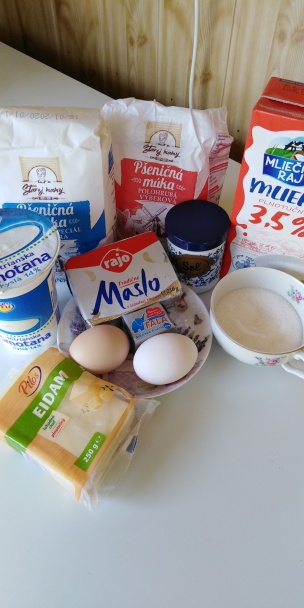 Syrovo-šunkové croissanty (fotorecept)  - obrázok 1