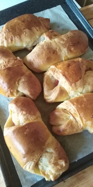 Syrovo-šunkové croissanty (fotorecept)  - obrázok 11