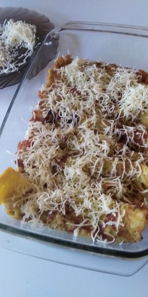 Zapekané plnené zemiakové placky (fotorecept) - obrázok 6