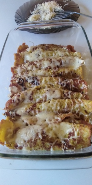 Zapekané plnené zemiakové placky (fotorecept) - obrázok 7