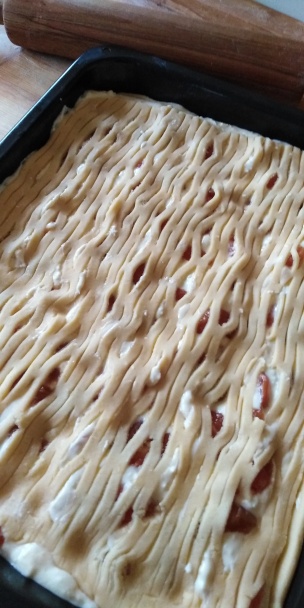 Tvarohovo-marhuľový mrežovník (fotorecept)  - obrázok 9