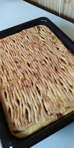 Tvarohovo-marhuľový mrežovník (fotorecept)  - obrázok 10