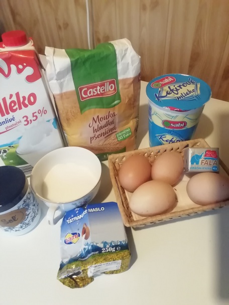 Kefírové šišky s penou (fotorecept)  - obrázok 1