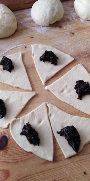 Domáce lekvárovo-orechové rožky (fotorecept) - obrázok 7