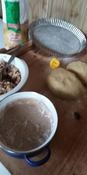 Jemný jablkový koláčik s jablkovým pudingom (fotorecept)  - obrázok 4