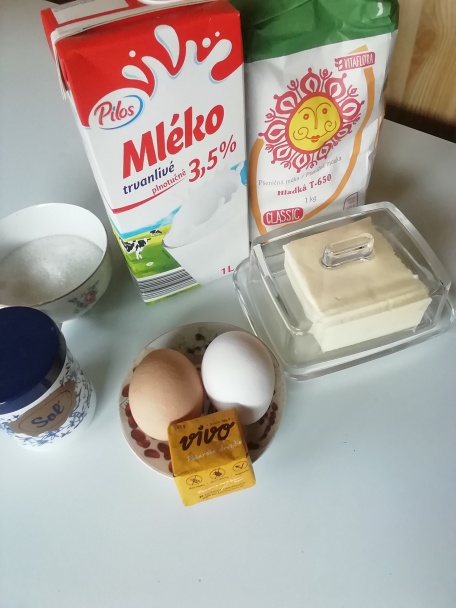 Pudingovo-tvarohové slimáky (fotorecept) - obrázok 1