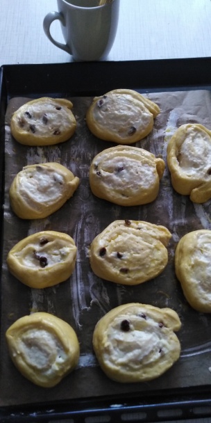 Pudingovo-tvarohové slimáky (fotorecept) - obrázok 7