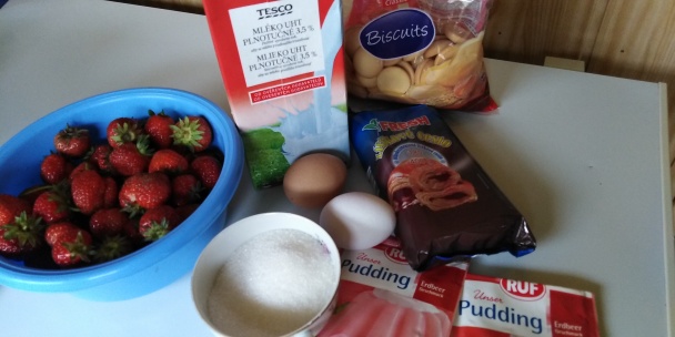 Krémové rezy s jahodami (fotorecept) - obrázok 1