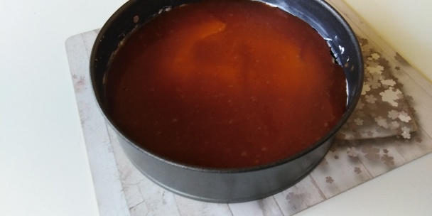 Nepečený cheesecake s polevou slaný karamel (fotorecept)  - obrázok 5