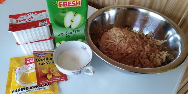 Tvarohovo-jablkový linecký koláč (fotorecept)  - obrázok 3