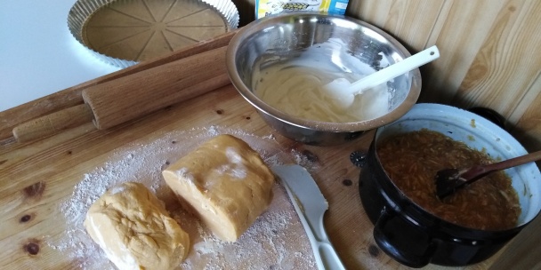 Tvarohovo-jablkový linecký koláč (fotorecept)  - obrázok 4