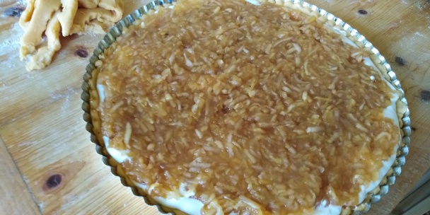 Tvarohovo-jablkový linecký koláč (fotorecept)  - obrázok 7