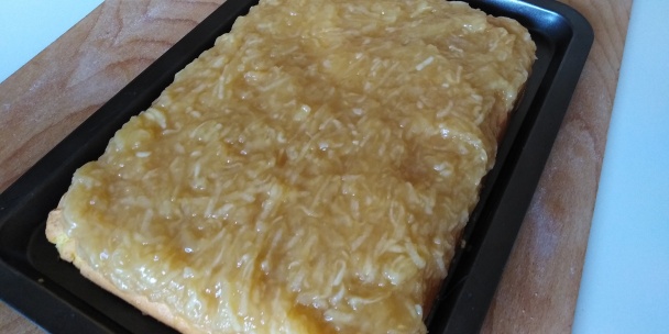 Jablkový zákusok s kyslou smotanou (fotorecept) - obrázok 6