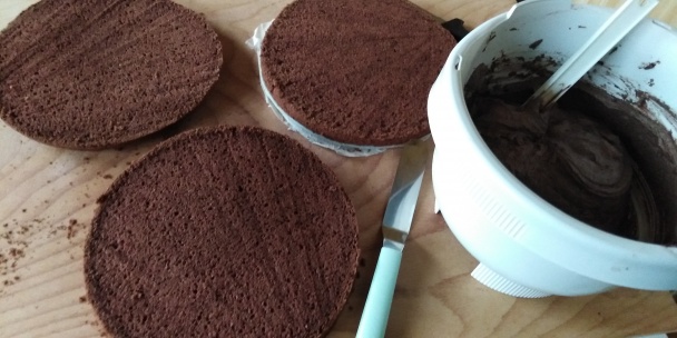 Čokoládová torta (fotorecept) - obrázok 3