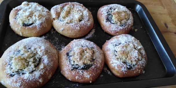 Makové koláče s posýpkou (fotorecept) - obrázok 3