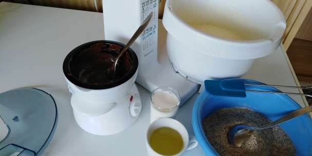 Makovo-kokosový zákusok s čokoládou (fotorecept) - obrázok 2