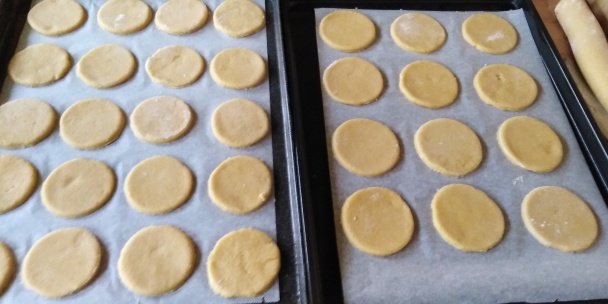 Medové kolieska s pudingovým krémom a karamelovou šľahačkou (fotorecept) - obrázok 2