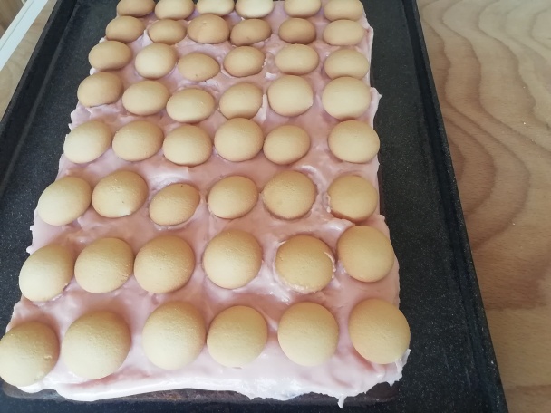 Jahodový rez s pudingom a so želatínou (fotorecept) - obrázok 3