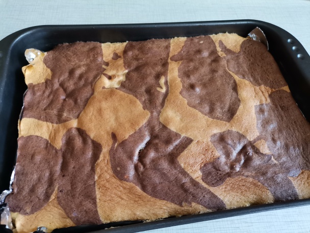 Obrátený jablkový zákusok s karamelovou šľahačkou (fotorecept) - obrázok 6