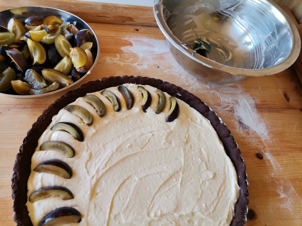 Perníkový mrežovník s tvarohom a so slivkami (fotorecept)  - obrázok 6