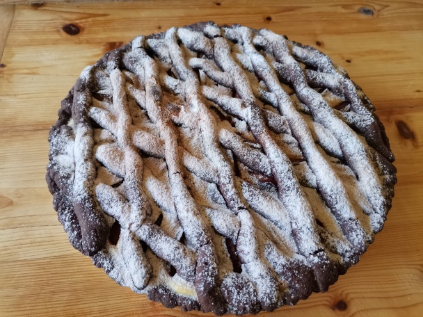 Perníkový mrežovník s tvarohom a so slivkami (fotorecept)  - obrázok 8