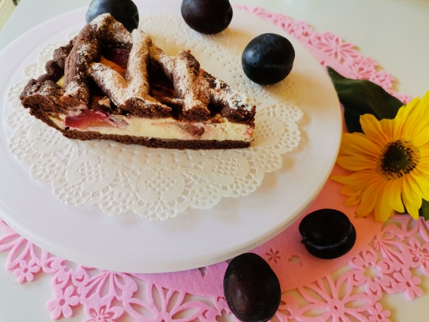 Perníkový mrežovník s tvarohom a so slivkami (fotorecept)  - obrázok 9