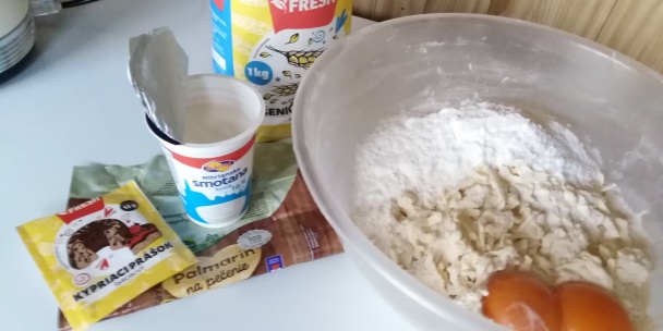 Jablkovo-makový koláčik (fotorecept) - obrázok 1