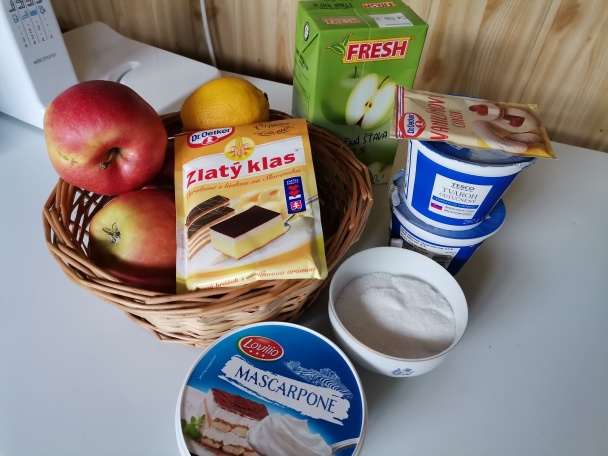 Jablkovo-tvarohový zákusok (fotorecept) - obrázok 2