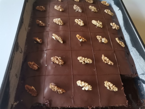 Jablkovo-orechový koláč (fotorecept) - obrázok 3