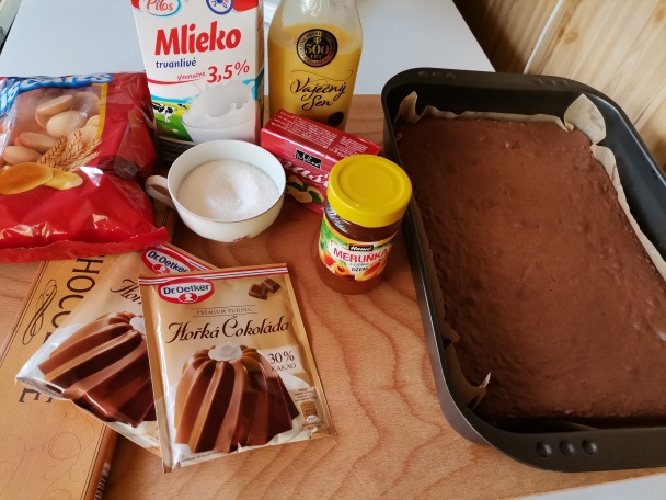 Čokoládový zákusok s piškótami (fotorecept) - obrázok 2