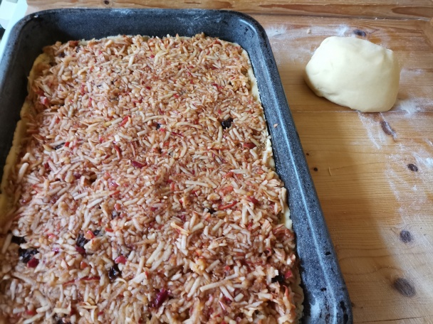 Jednoduchý jablkovo-orechový koláč (fotorecept) - obrázok 4