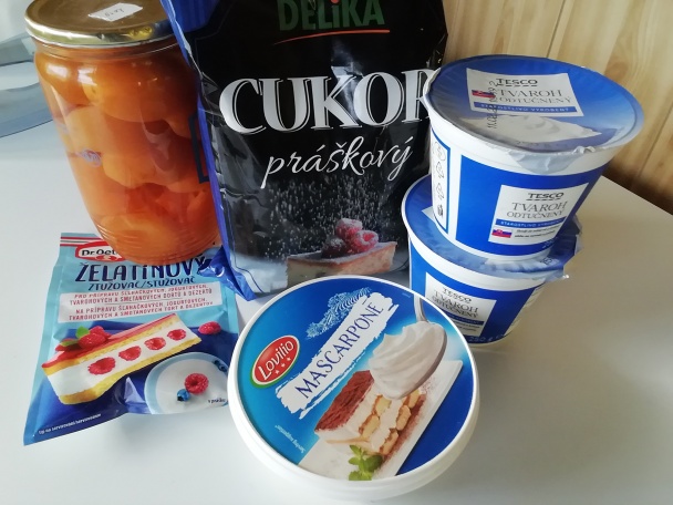 Marhuľové kocky s tvarohom a mascarpone (fotorecept)  - obrázok 2