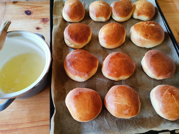 Plnené pečené šišky (fotorecept) - obrázok 6