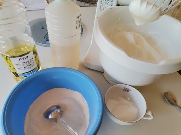 Jahodová kocka z bielkov (fotorecept) - obrázok 1