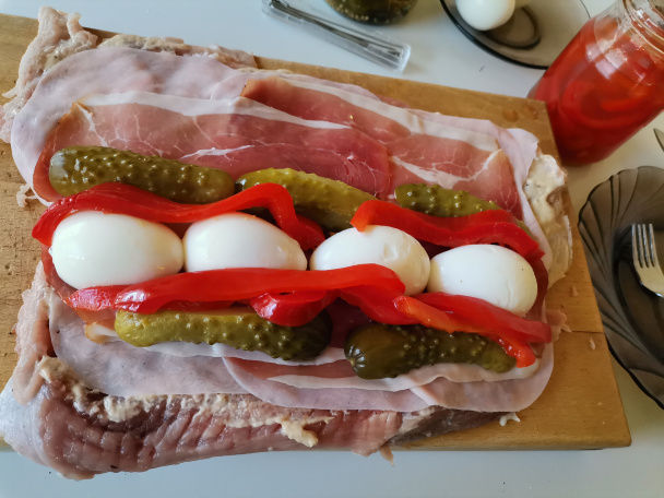 Španielske vtáčiky v roláde (fotorecept) - obrázok 3
