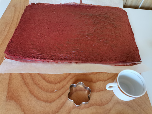 Red velvet tortičky (fotorecept) - obrázok 5