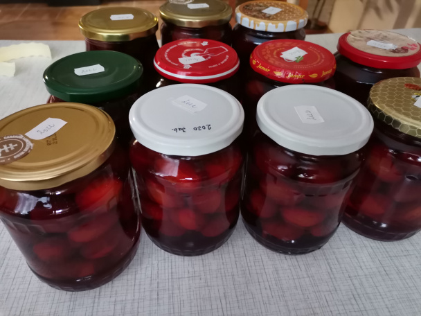 Hrnčekový slivkový koláč s tvarohom (fotorecept) - obrázok 6