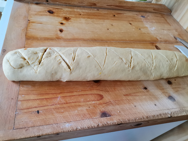 Pizza trojuholníky zo šľahačkového cesta (fotorecept) - obrázok 5