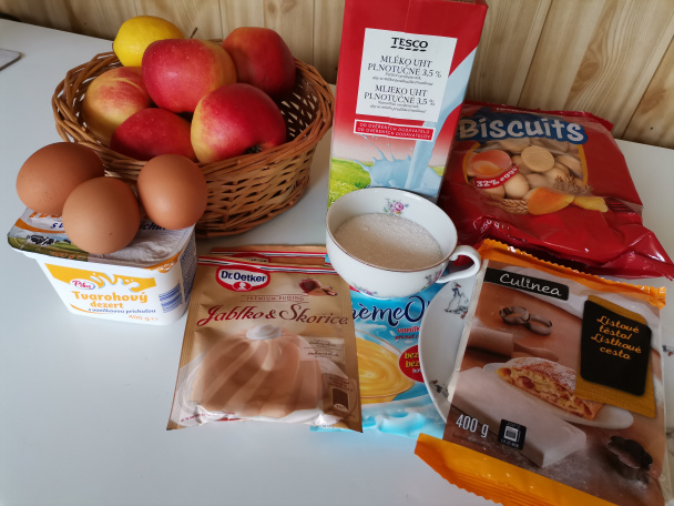 Krémový zákusok troch chutí (fotorecept)  - obrázok 1