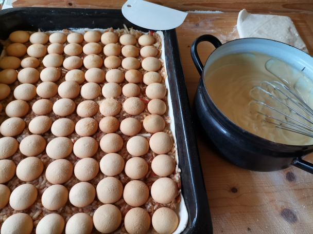 Krémový zákusok troch chutí (fotorecept)  - obrázok 3