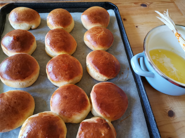 Pečené čokoládové šišky (fotorecept) - obrázok 6