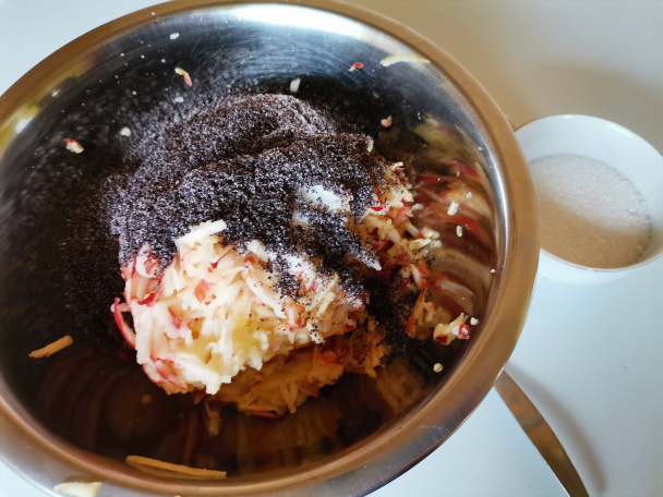 Jablkovo-makové kocky (fotorecept)  - obrázok 3