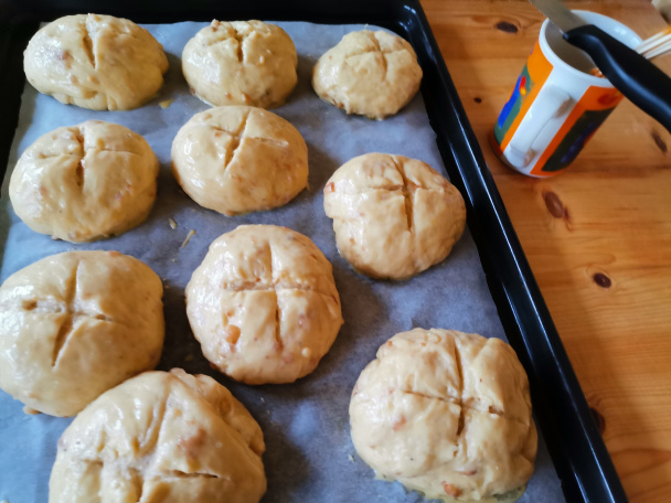 Kysnuté oškvarkové žemličky (fotorecept)  - obrázok 5