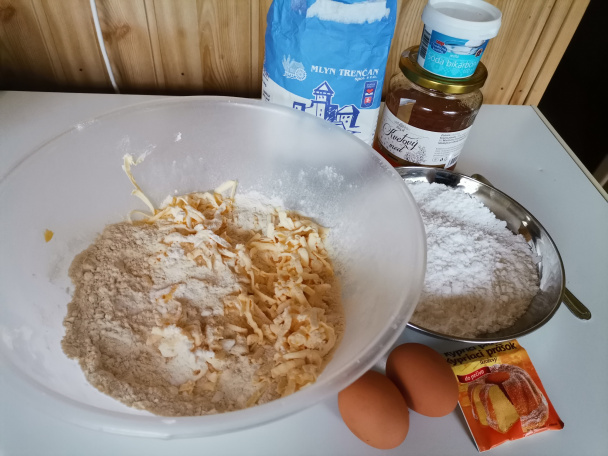 Medové kolieska (fotorecept) - obrázok 1