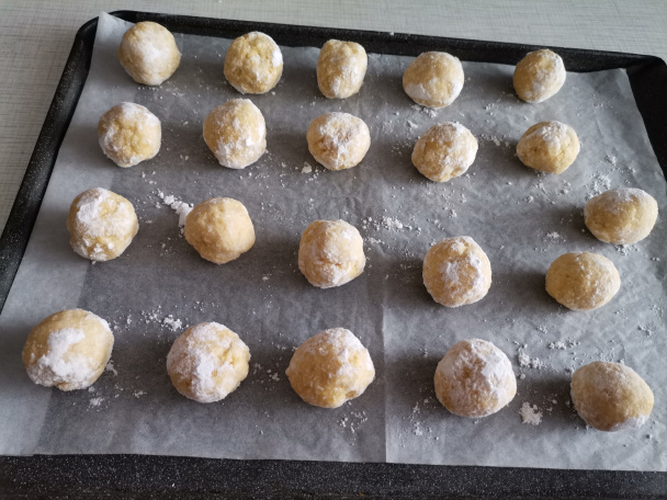 Kokosovo-pomarančové crinkles (fotorecept) - obrázok 4