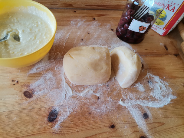 Tvarohový mriežkový koláč s višňami (fotorecept) - obrázok 4