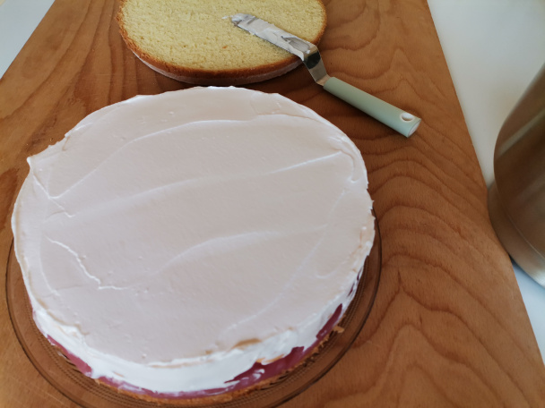 Vanilková torta s jahodovým želé (fotorecept) - obrázok 8