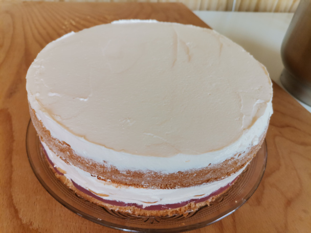 Vanilková torta s jahodovým želé (fotorecept) - obrázok 9